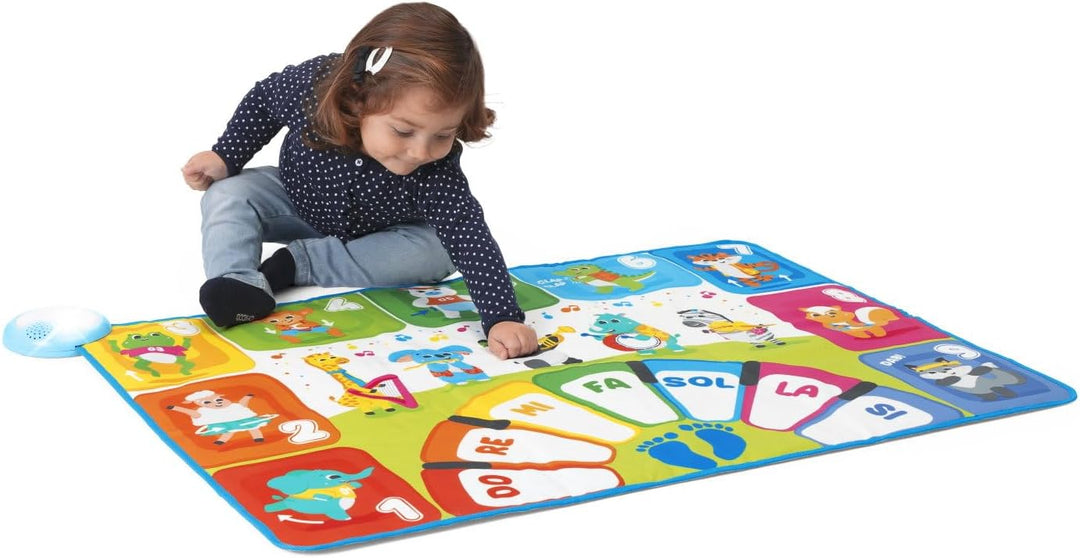 Chicco, Musikalischer Teppich, Freispiel- und Quizmodus, Lichter und Klänge, 90+ Sätze und Lieder, l