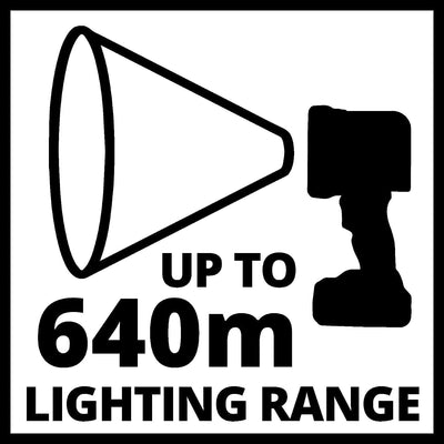 Einhell Akku-Lampe TE-CL 18/2500 LiAC-Solo Power X-Change (LiIon, 18V, 2500lm Lichtstrom durch 7 LED