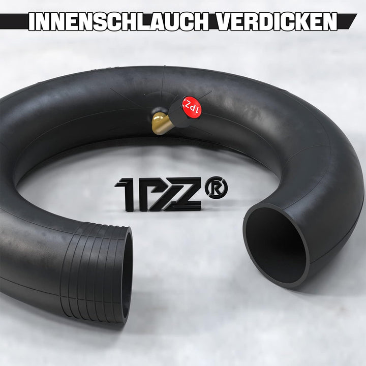 1PZ 6QI-3JX 8 1/2 x 2 (50-134) Reifen + Schlauch mit Winkelventil 45° Ersatz für Inokims Light Elekt