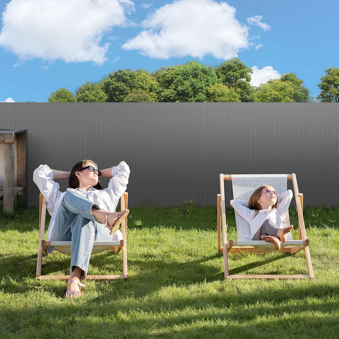 Ribelli® PVC Sichtschutzmatte 140x600 cm – Windschutz &amp; Sichtschutzzaun für Balkon, Garten &amp; Terrass