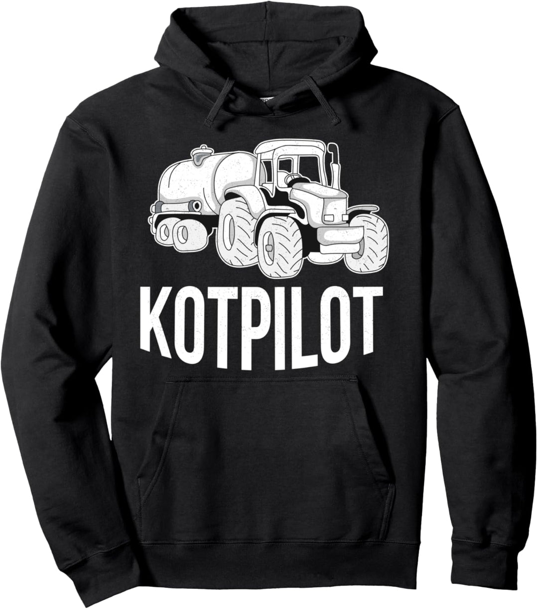 Kotpilot Bauern Landwirt Hofheld Pullover Hoodie