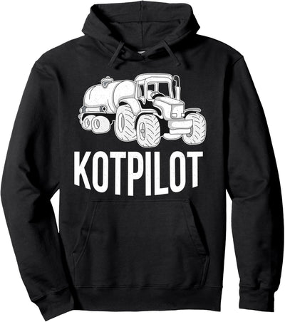 Kotpilot Bauern Landwirt Hofheld Pullover Hoodie