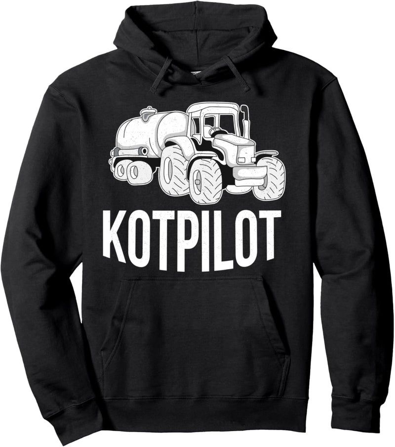 Kotpilot Bauern Landwirt Hofheld Pullover Hoodie