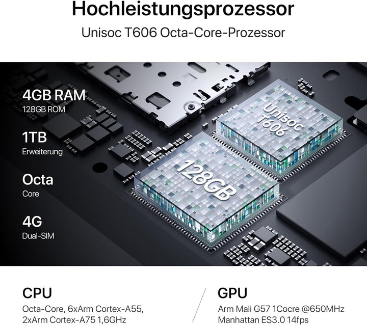 UMIDIGI G3 Plus Smartphone Ohne Vertrag (2023),Android 13 Handy, 8GB+128GB/1TB Simlockfreie Handys,6