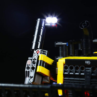 Led Licht Set für Lego Cat D11 Bulldozers,Dekorations Led Beleuchtungs Set für Lego 42131 Technic Ca