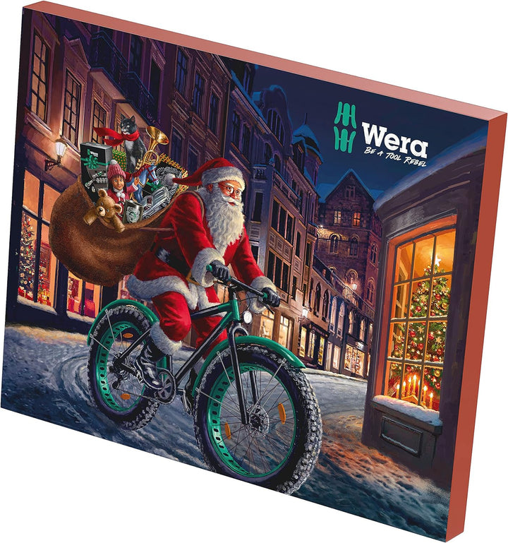Wera Adventskalender 2023 - Werkzeug-Adventskalender, 28-teilig inkl. einzigartigen und innovativen