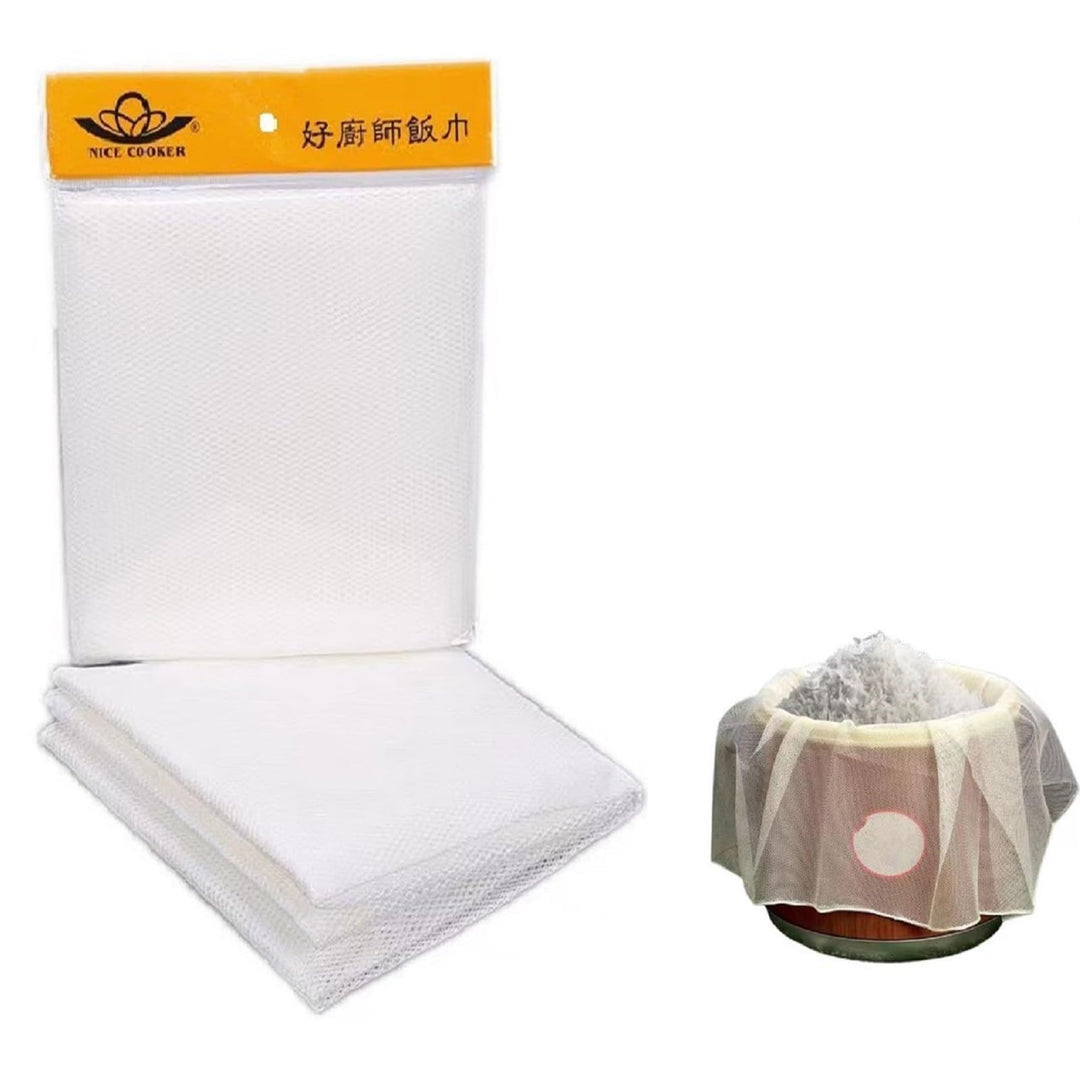 Reisnetz, 114,3 x 99,1 cm, Sushi-Reis-Kochnetz, antihaftbeschichtet, Reiskocher-Serviette, wiederver