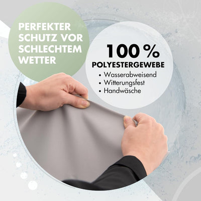 Doppler Gartenschirm Hülle Jack XL für Pendelschirm I Schutzhülle für Sonnenschirm mit max. Durchmes