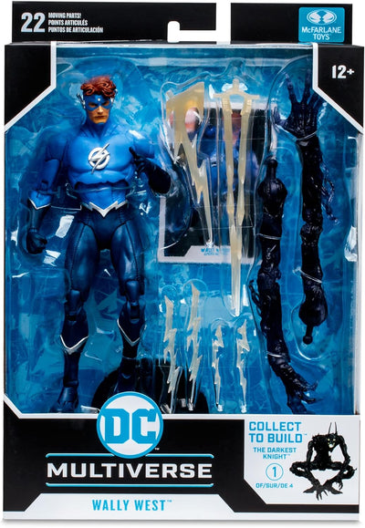DC Multiverse Build A Actionfigur Wally West (Speed Metal) 18 cm, Wally West