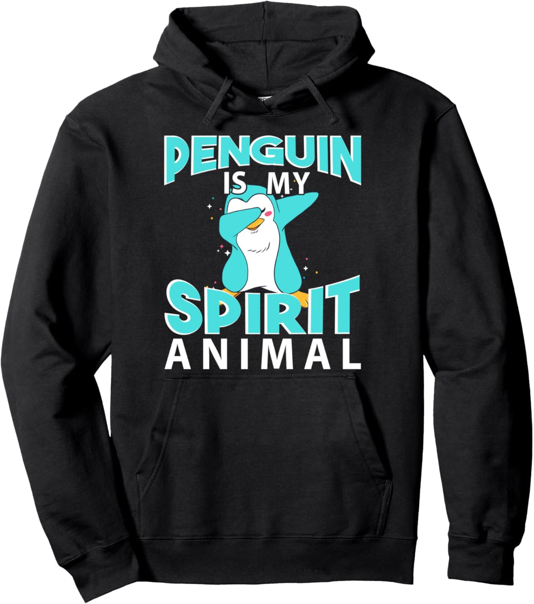Penguin is my spirit animal - lustiger Pinguin Pullover Hoodie