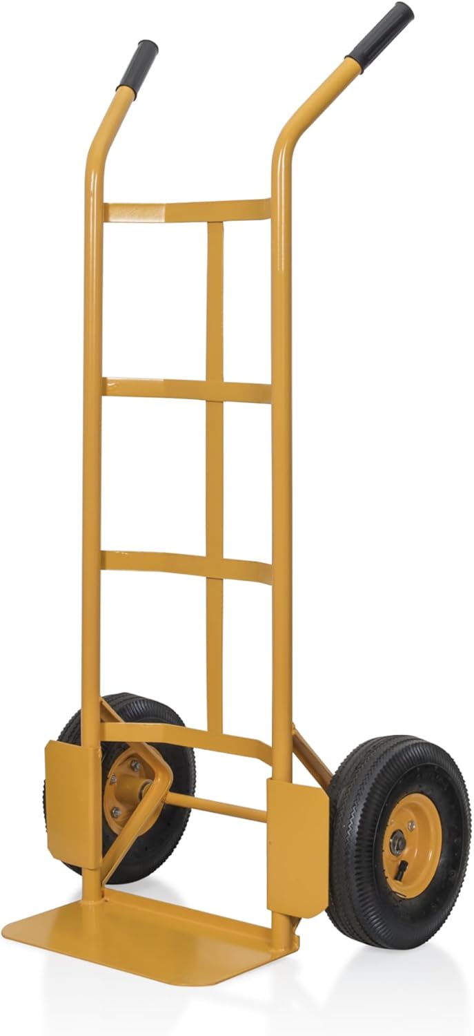 VITO Sackkarre 200 kg Luftbereifung | Stahlrahmen | Transportkarre Staplerkarre Transportwagen, Stah