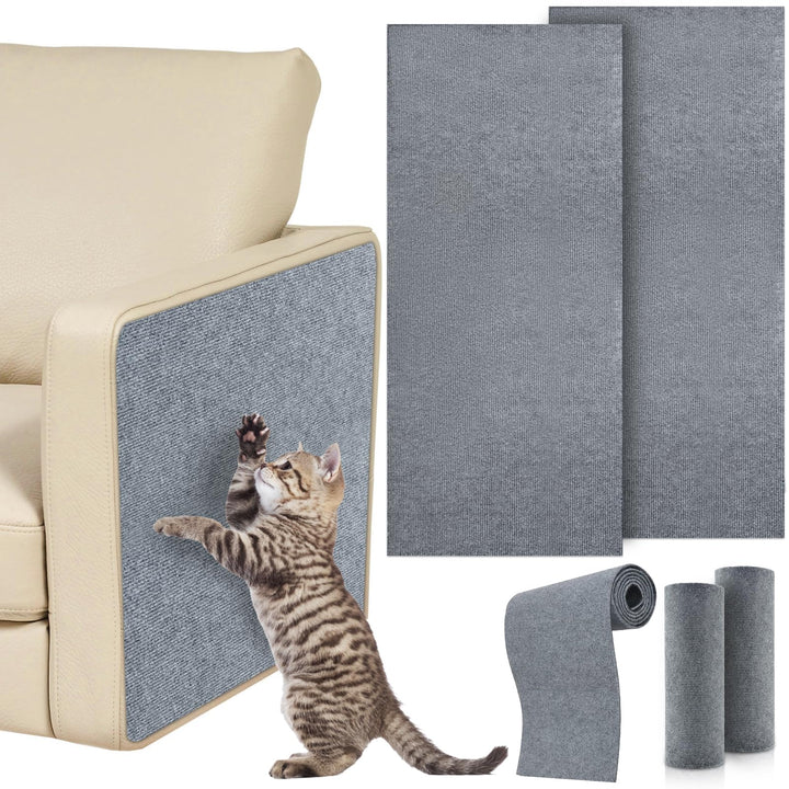Kratzmatte Selbstklebend, 400cmx40cm Selbstklebend Kratzmatte Katze, Kratzschutz Sofa Katze, DIY Kra