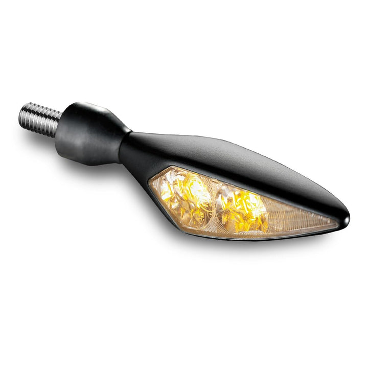 Kellermann Motorrad Blinker E geprüft micro 1000 Rhombus Extreme Blinker schwarz VR/HL
