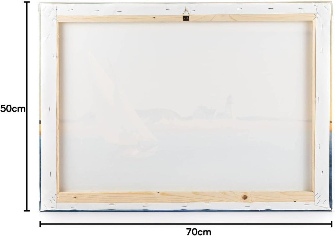 ShopArt - Bild mit Pinseleffekt, Edward Hopper The Long Leg - feine Kunstdruck auf Leinwand, hohe De