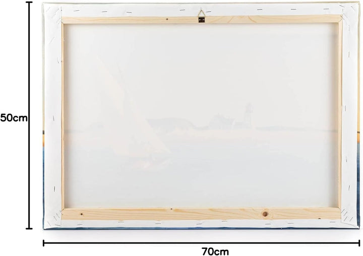 ShopArt - Bild mit Pinseleffekt, Edward Hopper The Long Leg - feine Kunstdruck auf Leinwand, hohe De