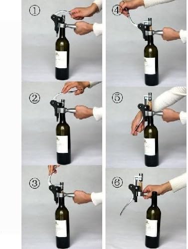 Kaninchen Korkenzieher Puller Weinflaschenöffner Wein Cork Öffner Werkzeug Ausgiesser mit Folienschn
