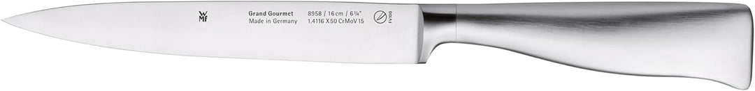 WMF Grand Gourmet Santoku Messer 32 cm, Made in Germany, Klinge 18 cm & Grand Gourmet Filiermesser f