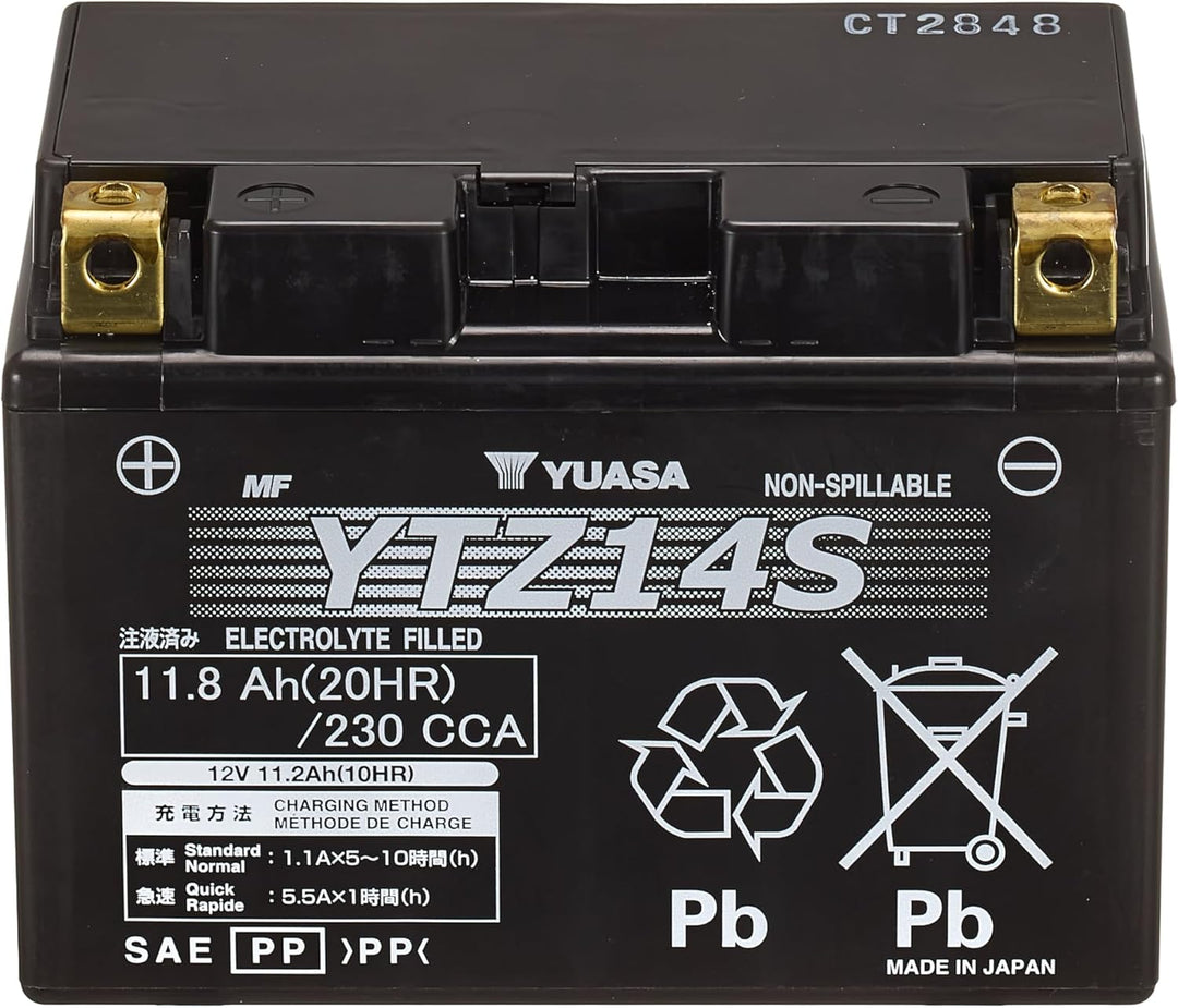 YUASA YUAM7212A YTZ12S Anlasser