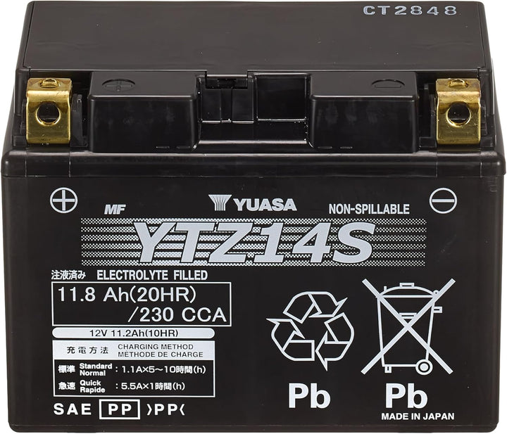 YUASA YUAM7212A YTZ12S Anlasser