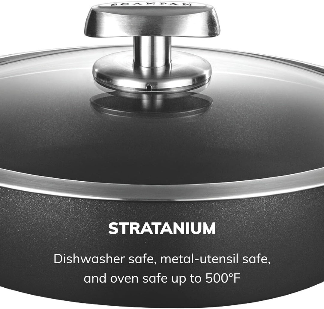Scanpan 68102600 Schmorpfanne mit Deckel - Pro IQ, 26 cm