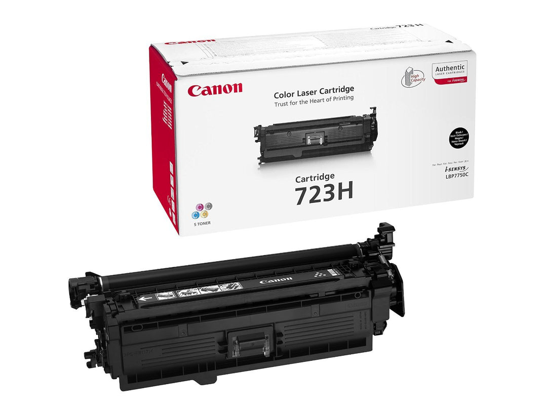 Canon Toner Cartridge 723H BK - schwarz - hohe Reichweite, 2645B002, XXL High Yield Schwarz, High Yi