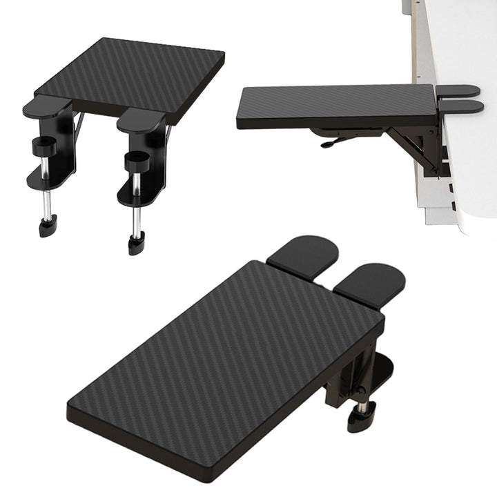 Ergonomische Schreibtisch Verlängerung 30×15cm 90° Faltbare Armauflage Schreibtisch Extender Armlehn