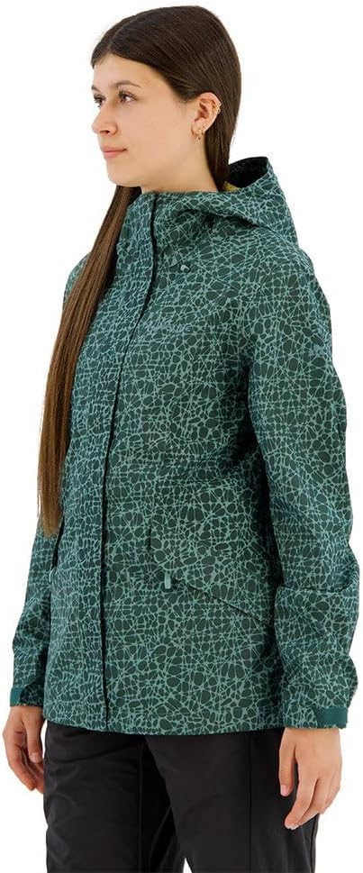 VAUDE Damen Women's Rosemoor Aop Jacket Jacke 38 dusty forest, 38 dusty forest