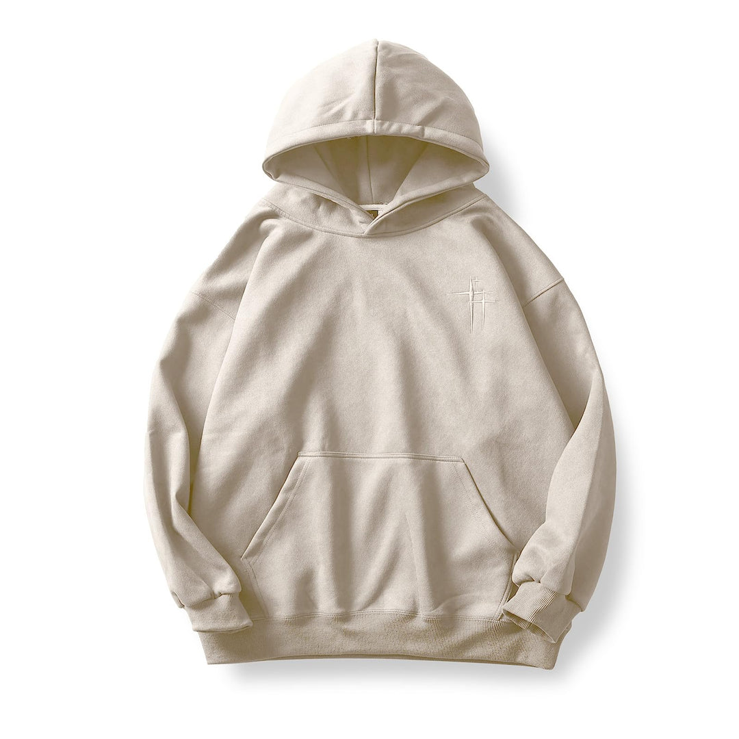 Herren-Kapuzenpullover, Kontrastfarbe, Patchwork, grosse Taschen S 23wy661beige, S 23wy661beige
