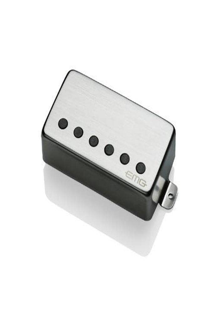 EMG 57-B E-Gitarren Humbucker Tonabnehmer Edelstahl Brushed chrome