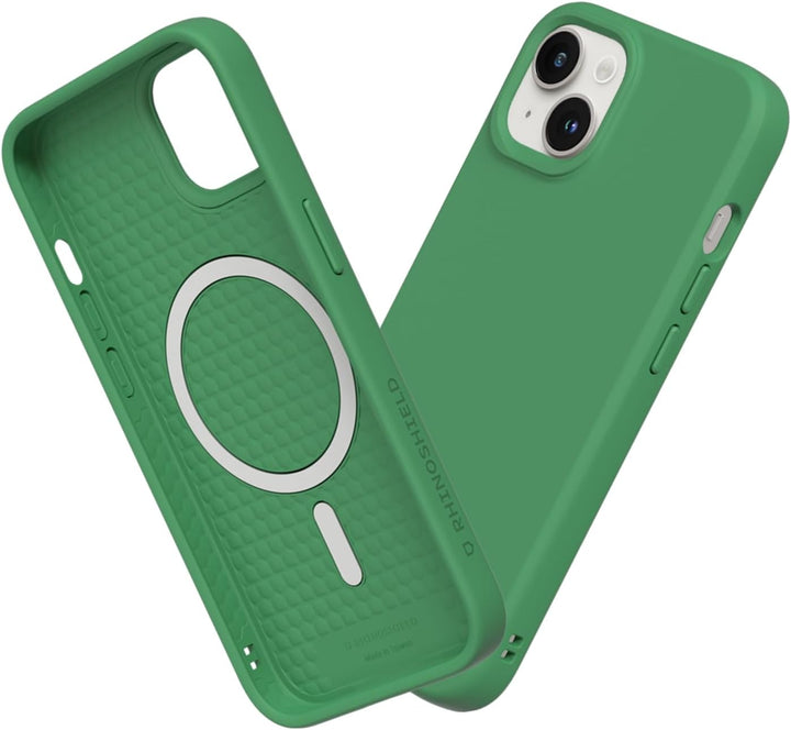 RhinoShield Hülle kompatibel mit [iPhone 14 Plus] | SolidSuit - MagSafe-kompatibel -Stossdämpfende &