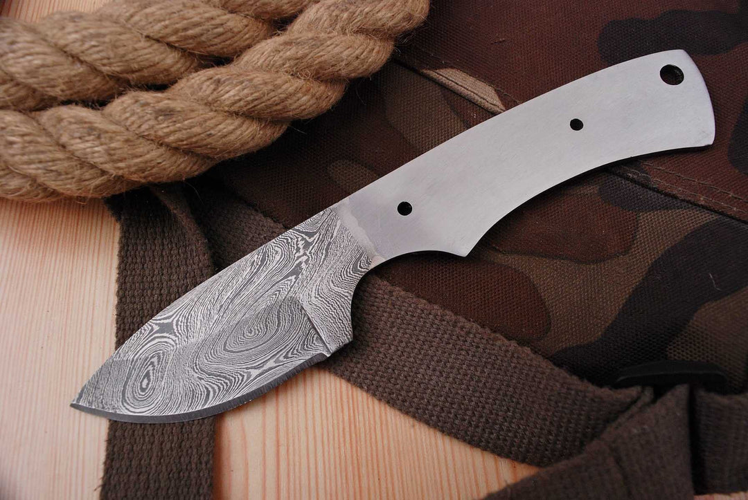 Damast Klinge Handgeschmiedete Damast Rohling Damascus blank blade 968EA