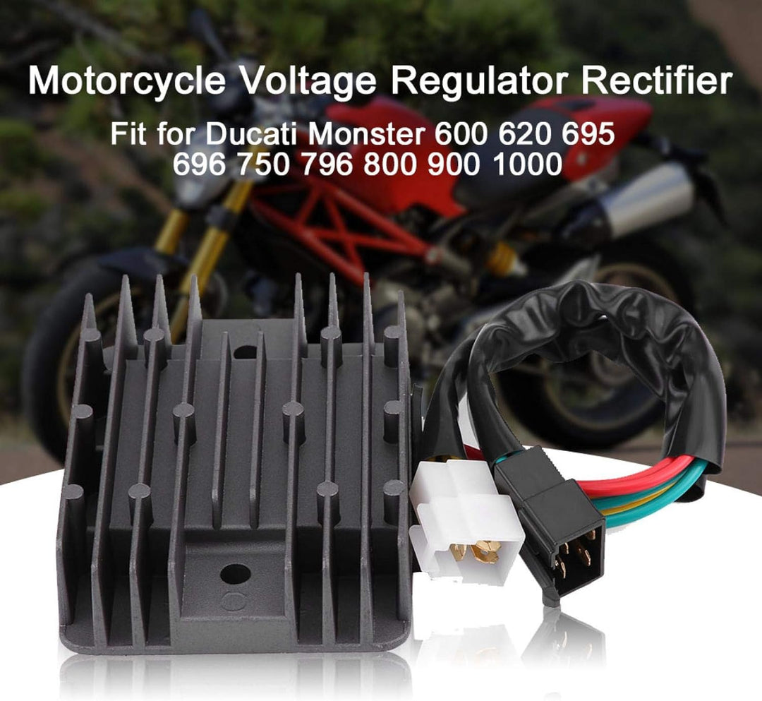 Motorrad Spannungsregler Gleichrichter Ersatz für Ducati Monster 600 620 695 696 750 796 800 900 100
