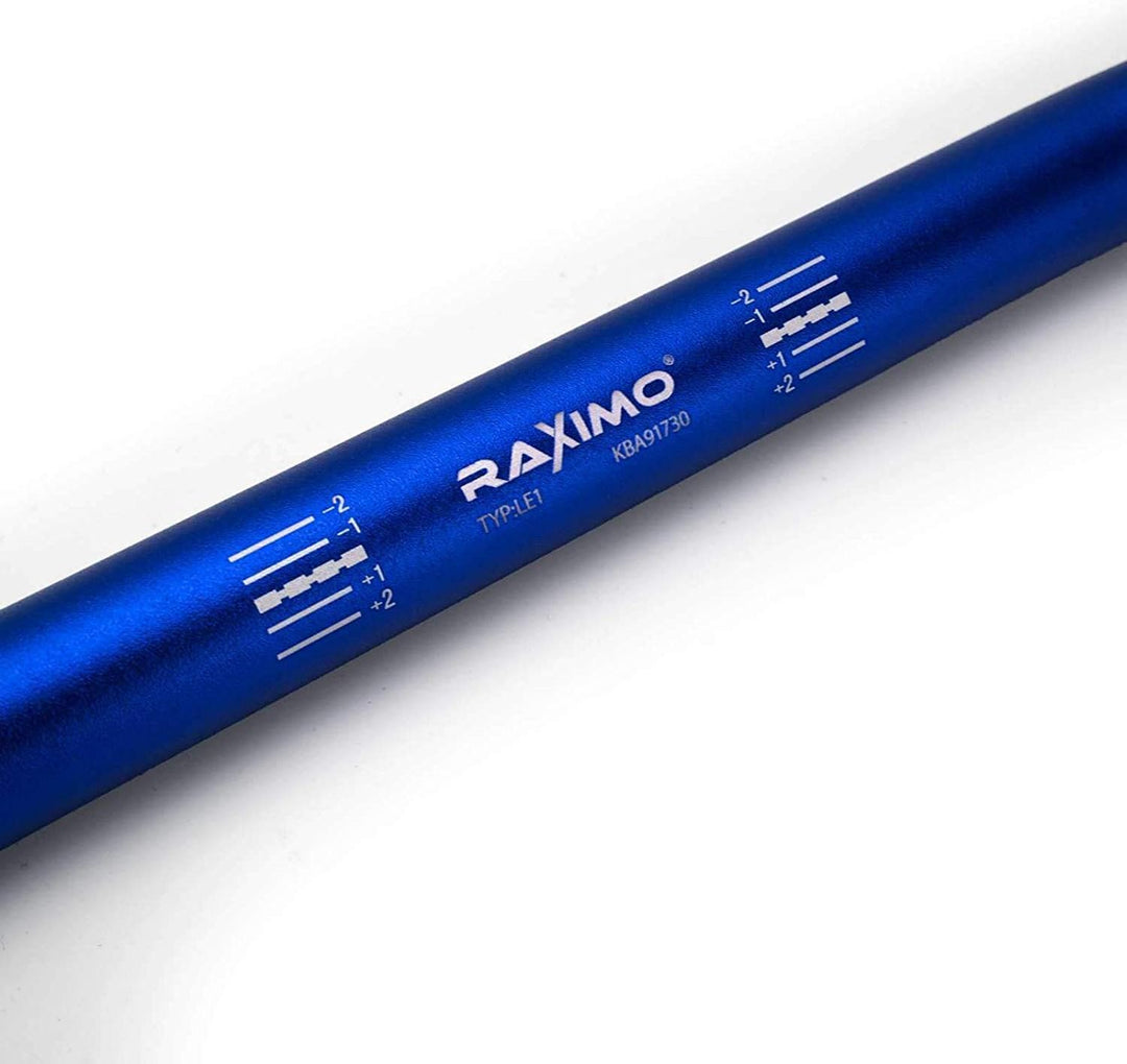 Alu Lenker Tour 22mm mit ABE Raximo blau, blau