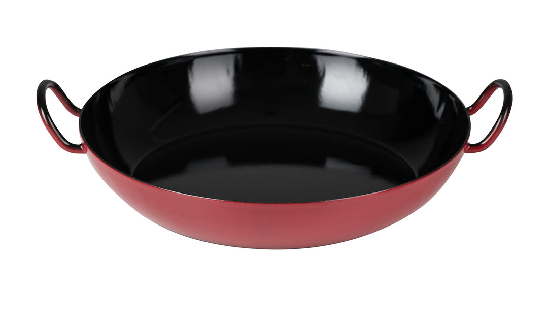 Riess, 0602-020, Schlemmerpfanne 26, CLASSIC - COLOR ROT, Durchmesser 26 cm, Höhe 5.9 cm, Emaille, r