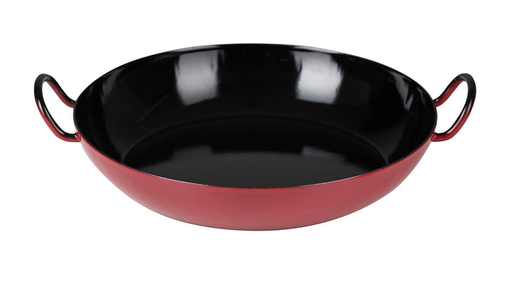 Riess, 0602-020, Schlemmerpfanne 26, CLASSIC - COLOR ROT, Durchmesser 26 cm, Höhe 5.9 cm, Emaille, r