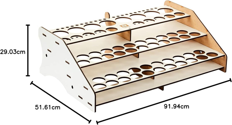 Vallejo 026007 - Farbständer für Werkstatt, 1 Stück (1er Pack) Single, Single