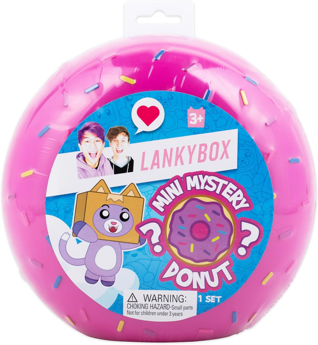 LankyBox 2182 Mystery Donut, Minifiguren zum Sammeln, 6 spannende Spielzeuge zum Entdecken im Innere
