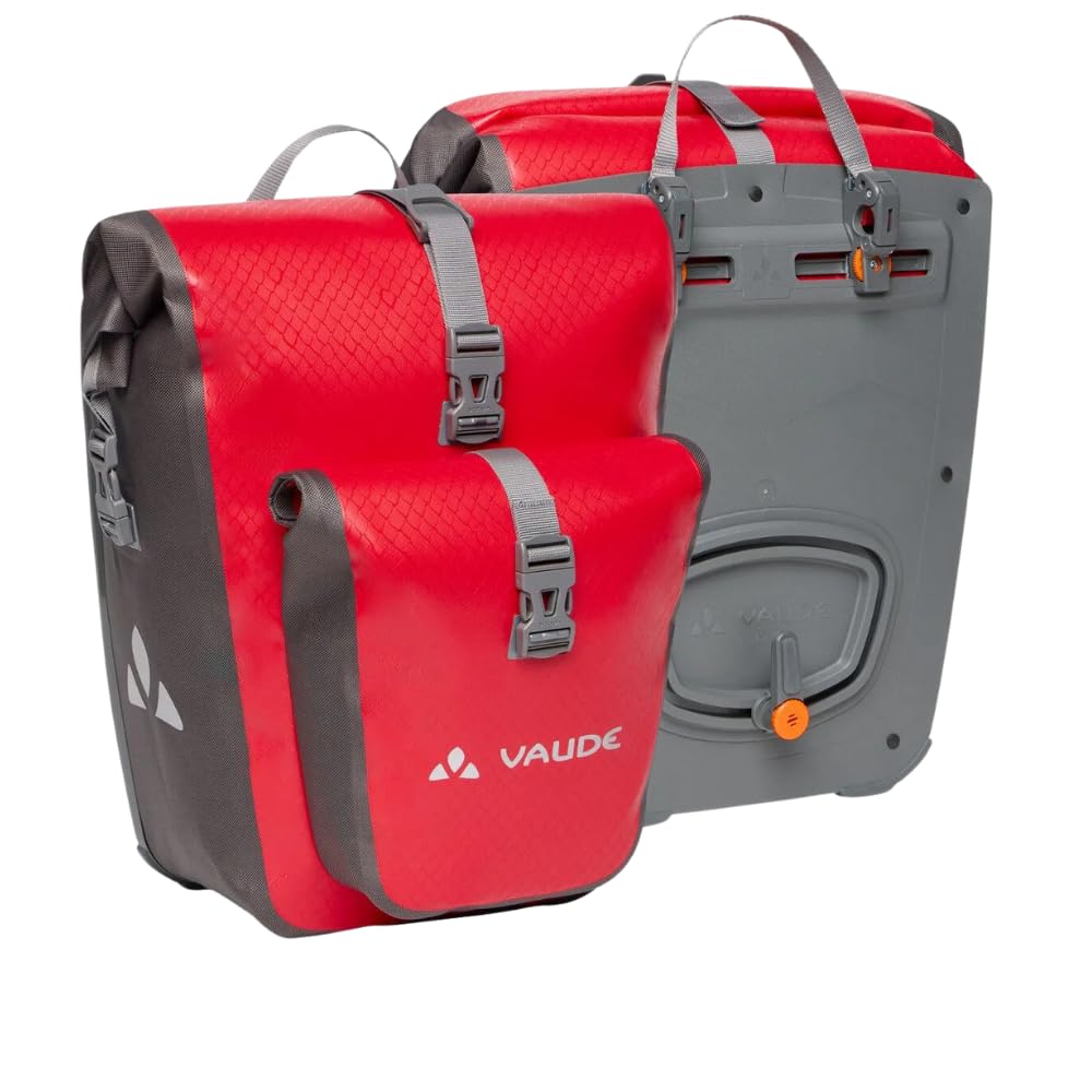 VAUDE Aqua Back Plus - Fahrradtasche - 2 Hinterradtaschen (2x24L) - wasserdicht - Made in Germany Re