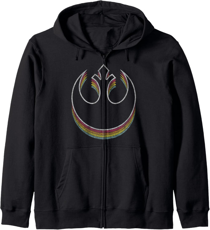 Star Wars Rebel Rainbow 3D Kapuzenjacke