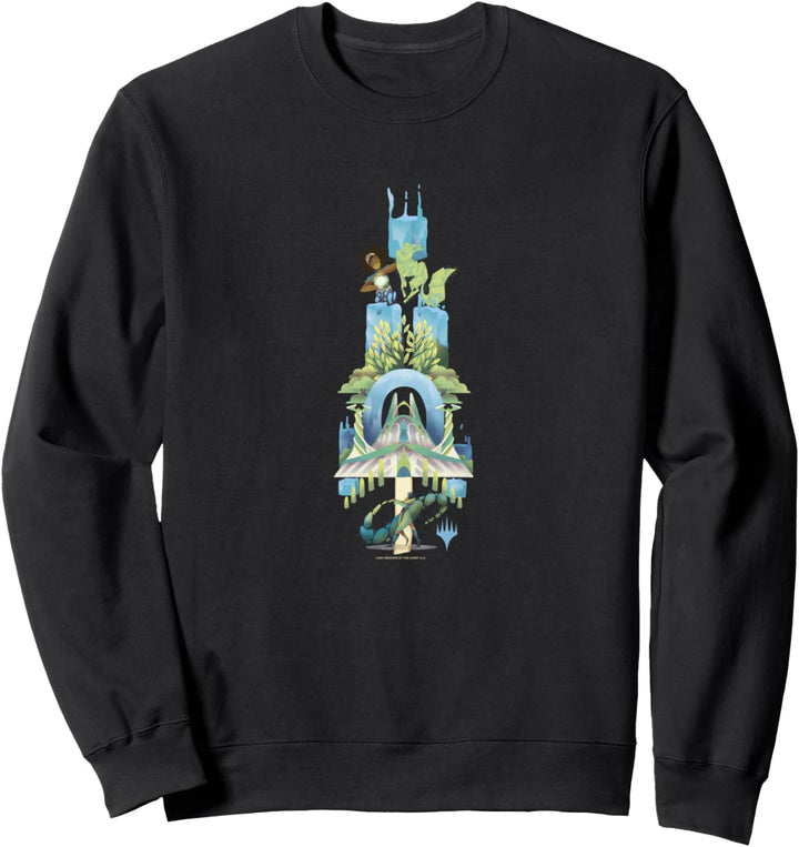 Magic: The Gathering Strixhaven Quandrix College Campus Sweatshirt