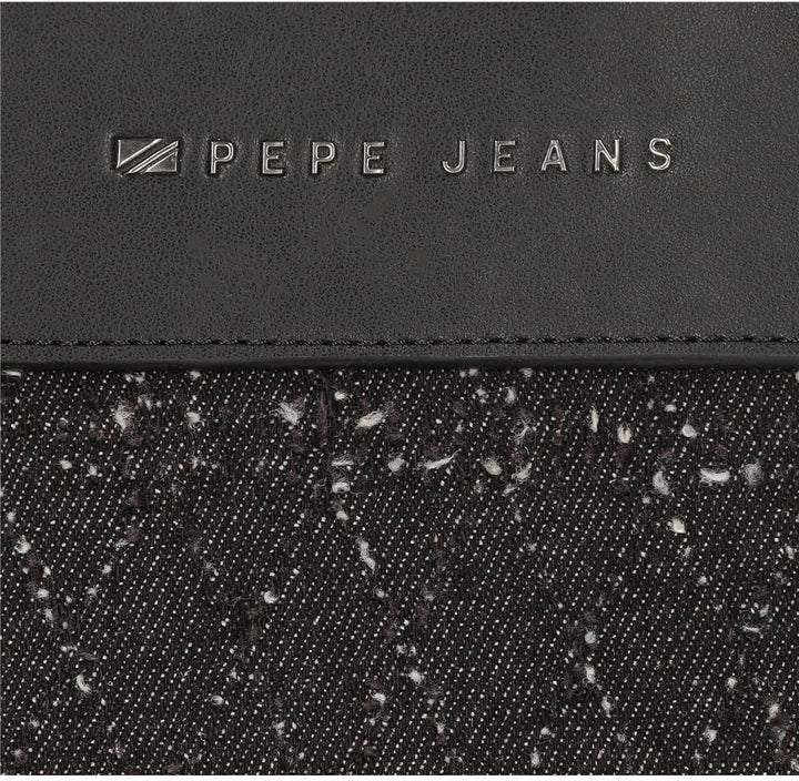 Pepe Jeans Daila Geldbörse schwarz Baumwolle, Polyester und PU. Brieftasche, Brieftasche