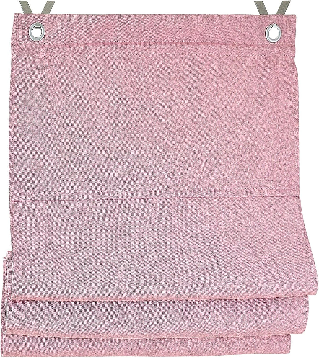 Kutti Raffrollo Ösenrollo Dimout Rose ca. 80 x 130 cm ca. 80 x 130 cm Rose, ca. 80 x 130 cm Rose