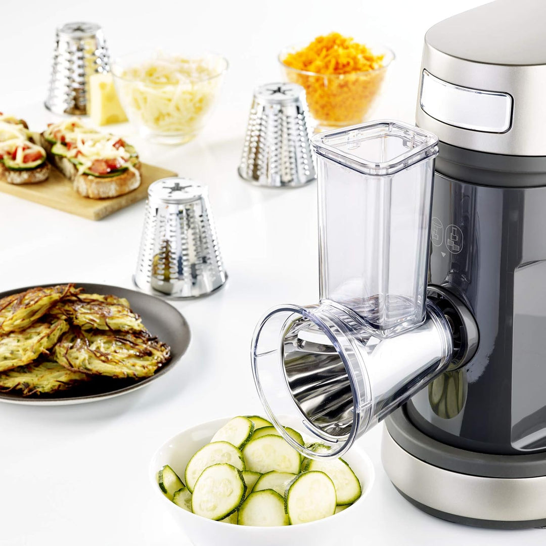 Moulinex Zerkleinerer XF6320B1, offizielles Zubehör für Masterchef Gourmet Hobelschneider, kompatibe