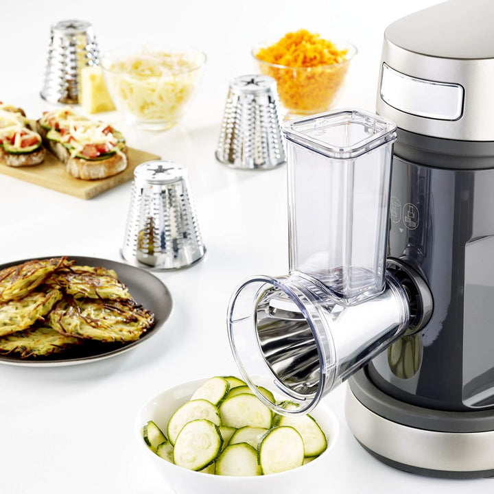 Moulinex Zerkleinerer XF6320B1, offizielles Zubehör für Masterchef Gourmet Hobelschneider, kompatibe