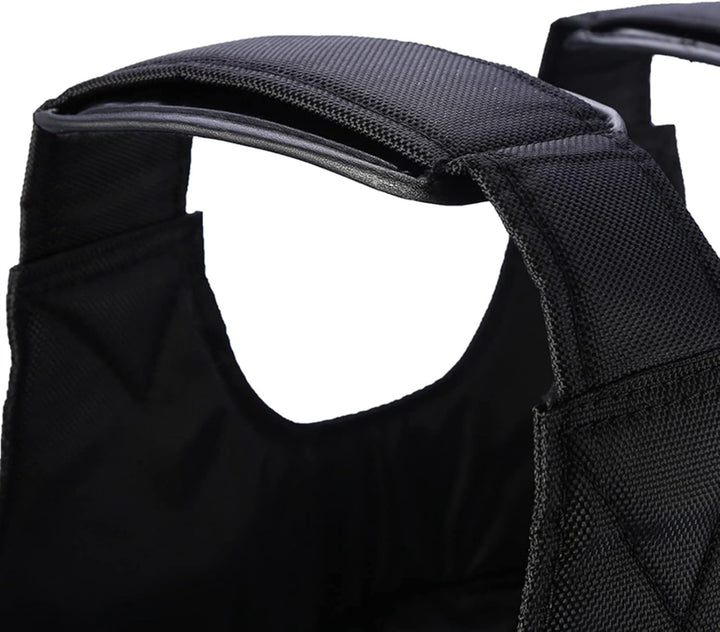 gewichtsweste 20kg,Tbest Einstellbare Gewichtsweste, Max. Belastung 20 kg Oxford-Gewebe Sportgewicht