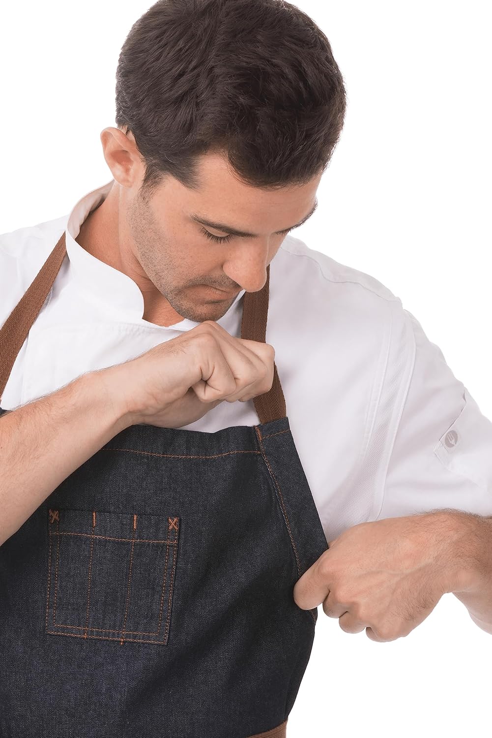 Chef Works Unisex Memphis kitchen, indigoblau, Einheitsgrösse EU indigoblau Memphis Kochschürze, ind