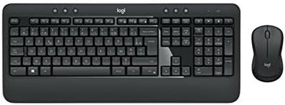 Logitech MK540 Advanced Kabellose Tastatur und Maus Combo für Windows, Belgisches AZERTY-Layout - Sc