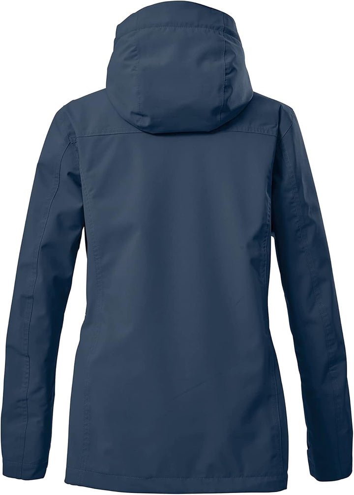 Killtec Damen Kos 92 Wmn Jckt Funktionsjacke/Outtdoorjacke mit abzippbarer Kapuze 42 dunkelblau, 42
