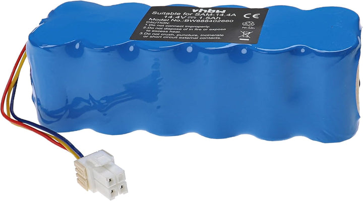 vhbw 1x Akku Ersatz für Samsung DJ96-00113A für Saugroboter (1500 mAh, 14,4 V, NiMH)