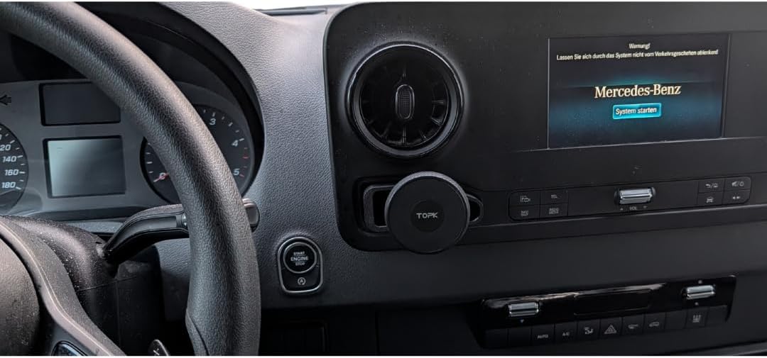 Generisch Magnet Logic-Mount Sprinter-Edition: Profi-Smartphonehalter für Mercedes Sprinter 906/907